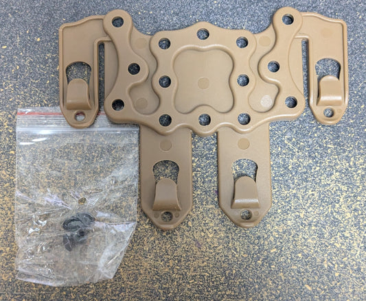 NWT Cyber Dyer CQC Holster Hanger Coyote (FA7-26Apr2)