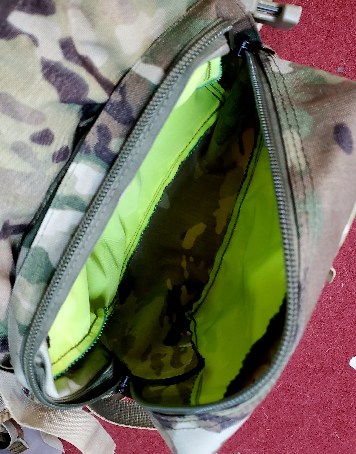 Set of Custom OCP Zipper Molle Sustainment Pouches for Large Ruck Molle 2 (GTT-SSZ)