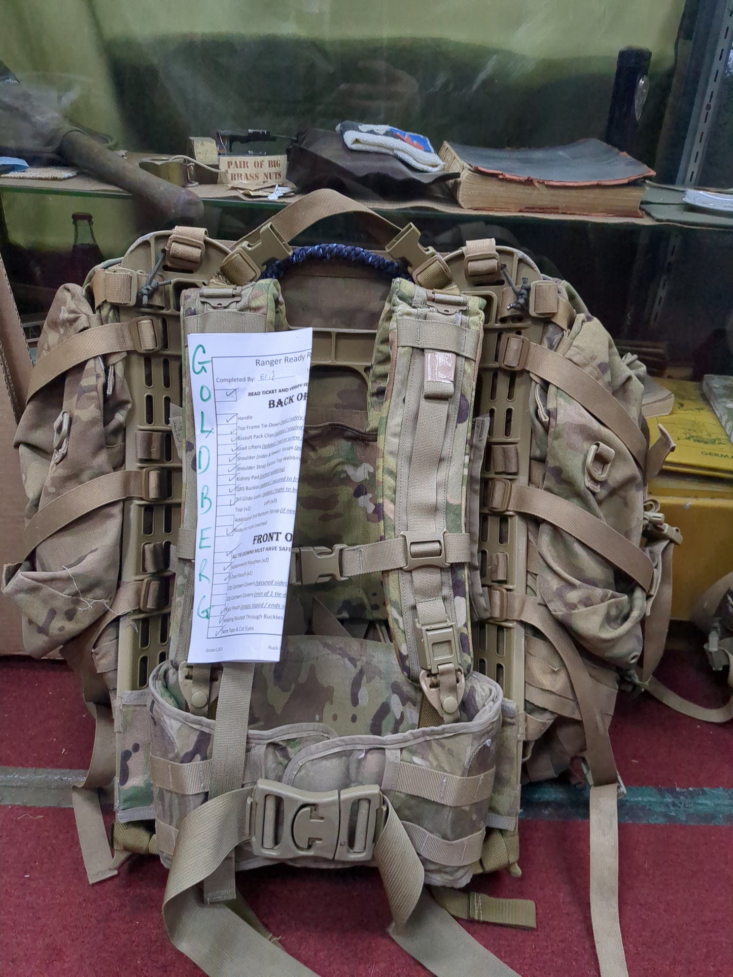 Goldberg - Customer Ship Out 'Ranger Ready' OCP Molle II Ruck
