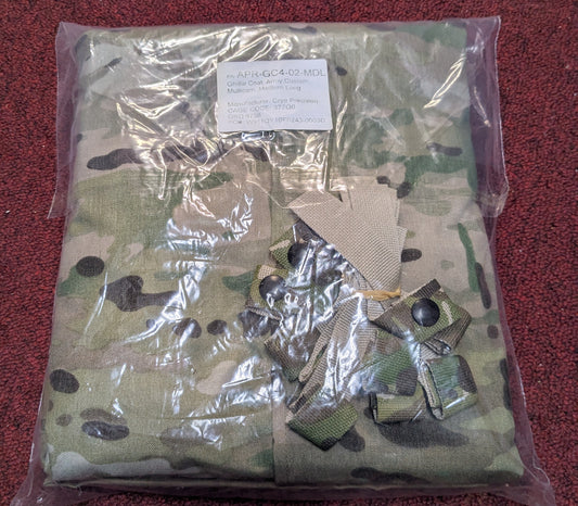 NWT Crye Precision Ghillie Coat, Army Custom Multicam Medium Long (DB6-25Aug37)