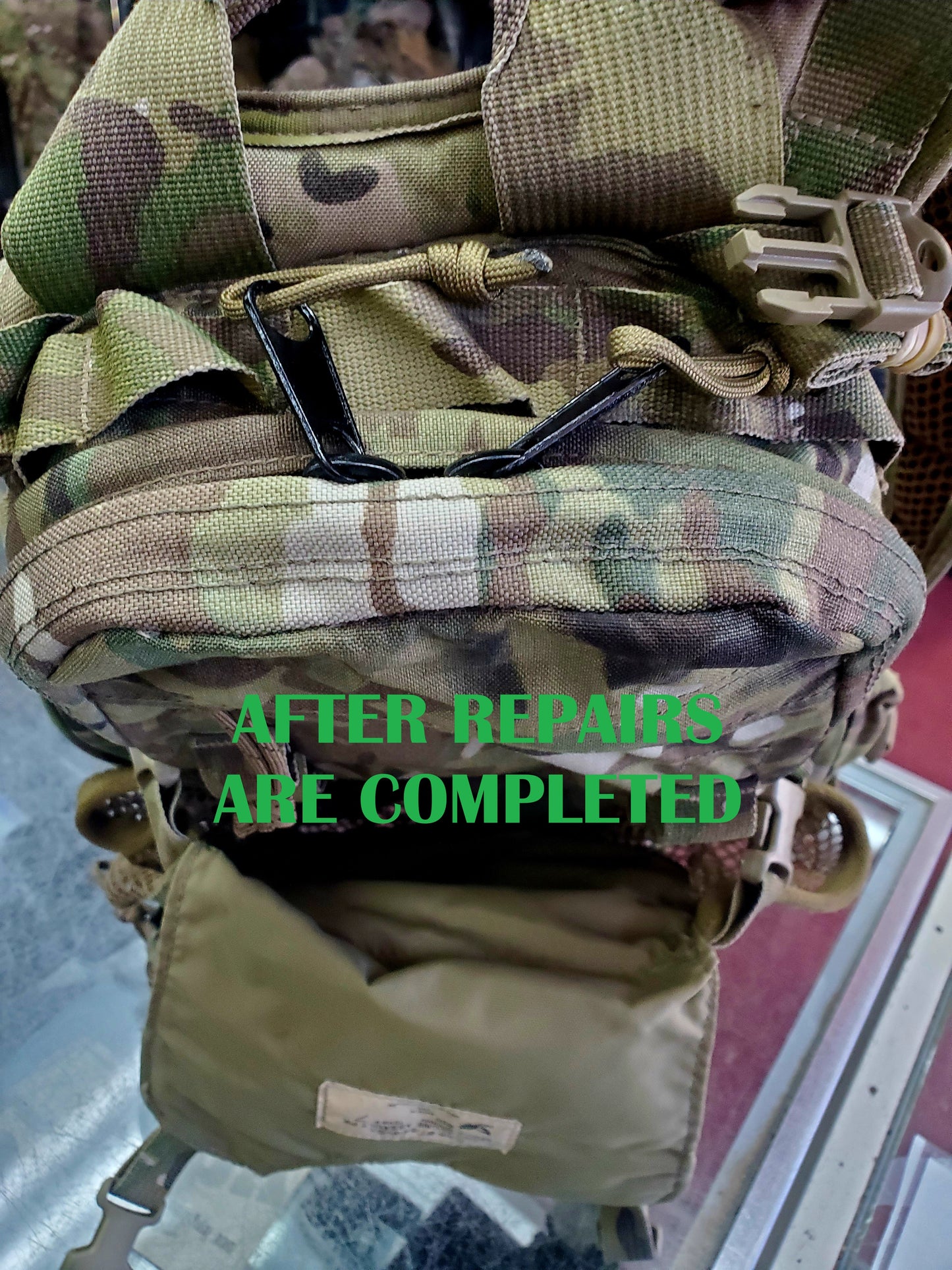 GUSTAVO - Custom Repair Eagle Industries Beavertail Pack