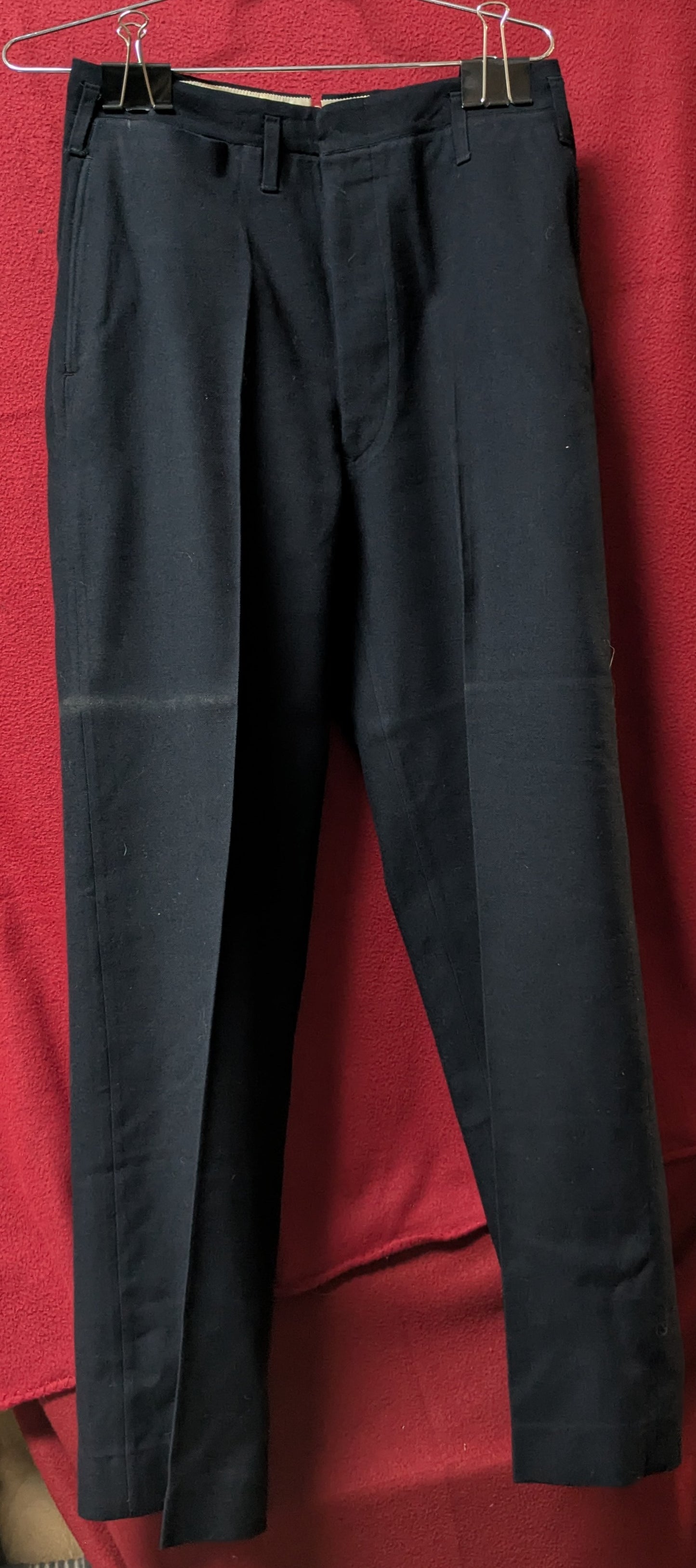 Vintage US Naval Officer's Trousers ~29x31 (DC5-26Mar42)