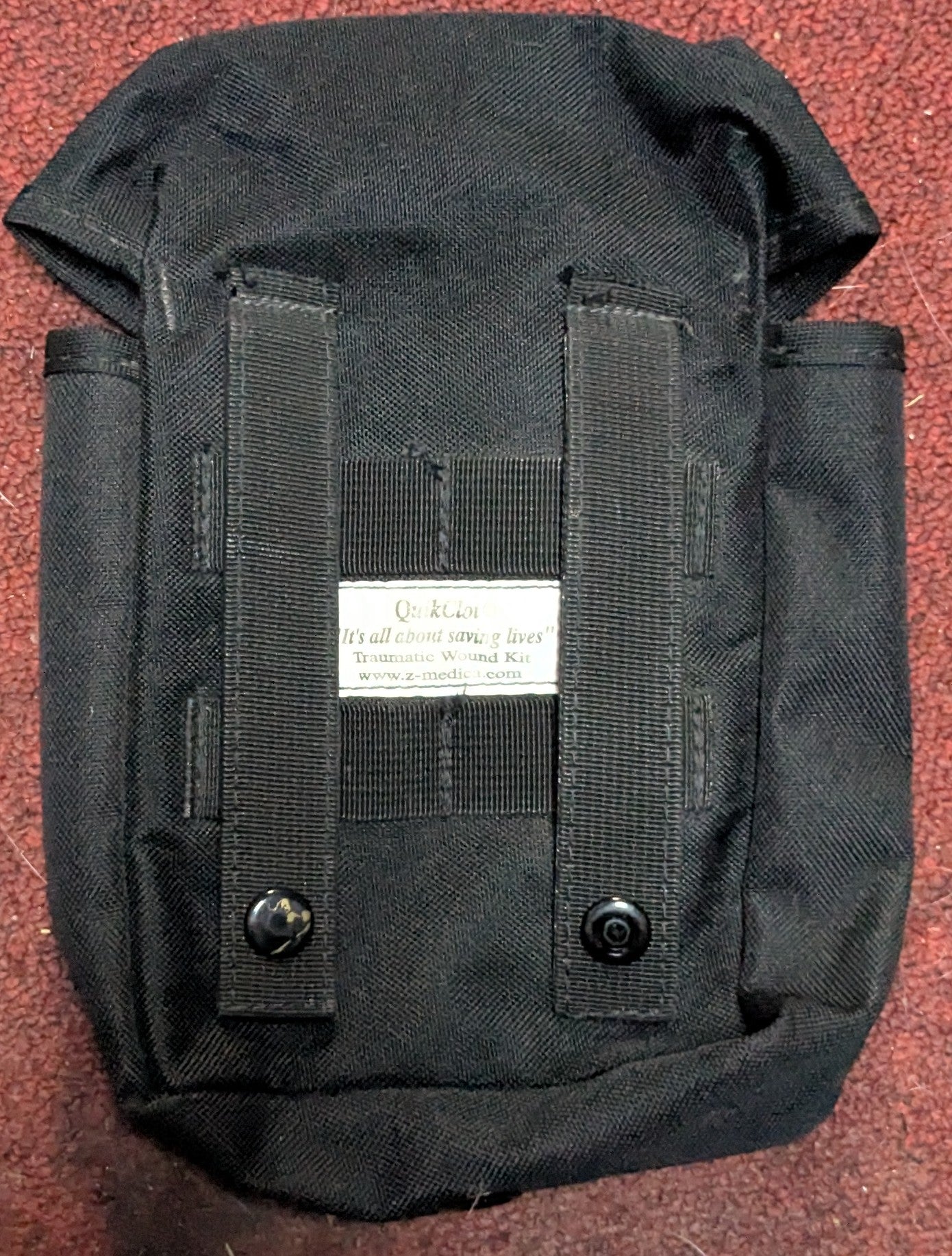 Quikclot Traumatic Wound Kit Pouch Black (FB3-26Mar24)