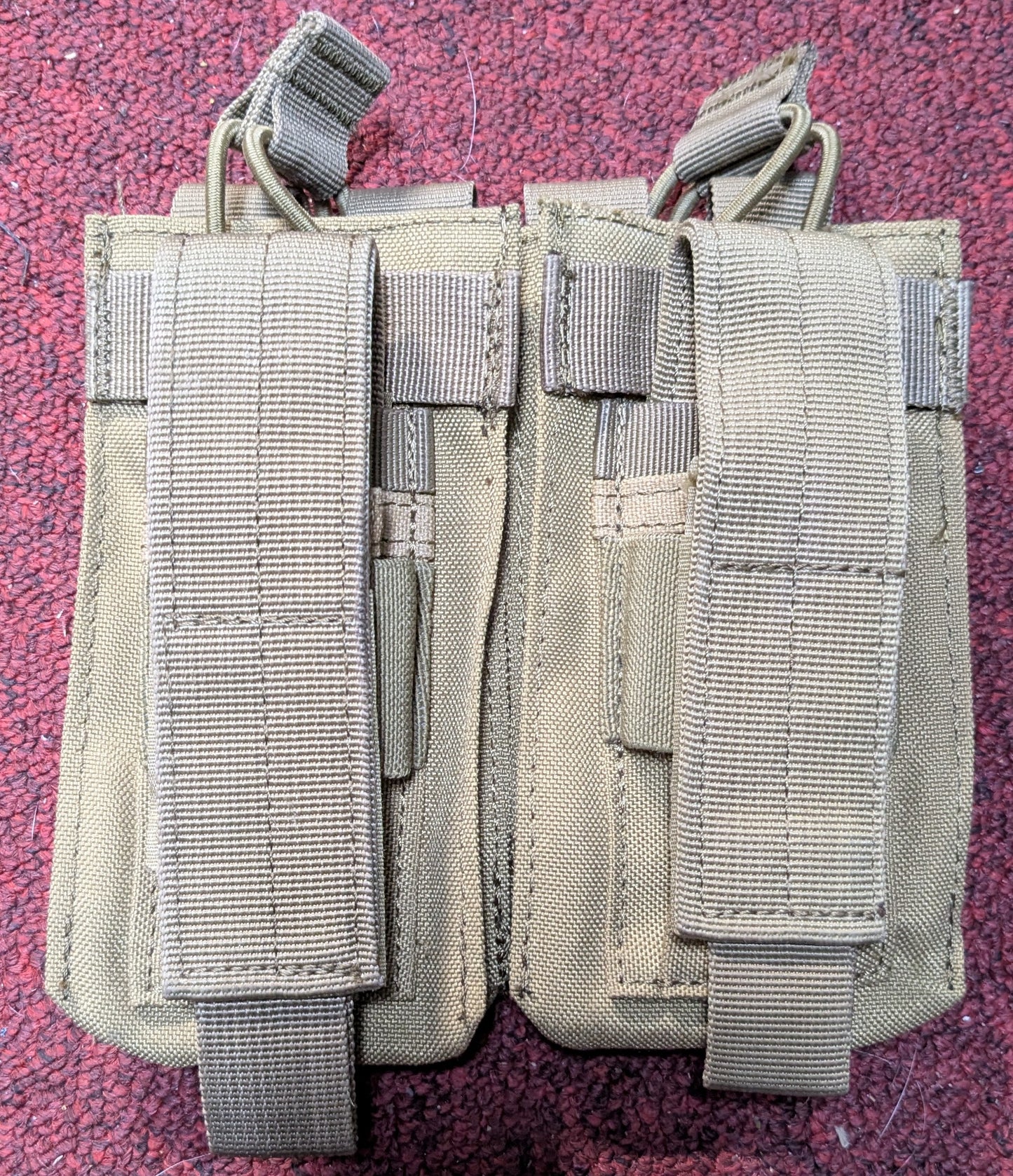 NOS Condor Double Kangaroo Mag Pouch Coyote (CA4-26Apr53)