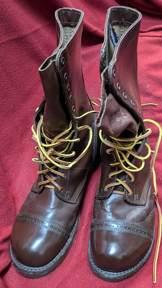 NOS Corcoran Mens 10" Historic Brown Jump Boots Mens 10.5 E (fa08-25APR102)