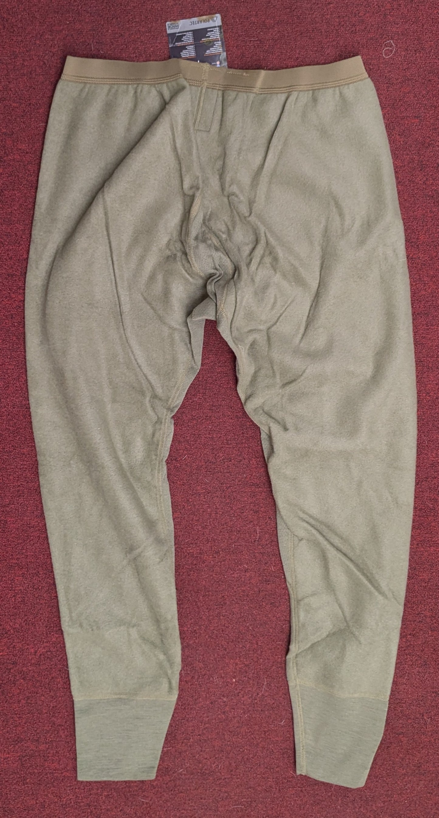 NWT Midweight Insulated Drawers OD Green Large Reg (CA3-26Apr75)