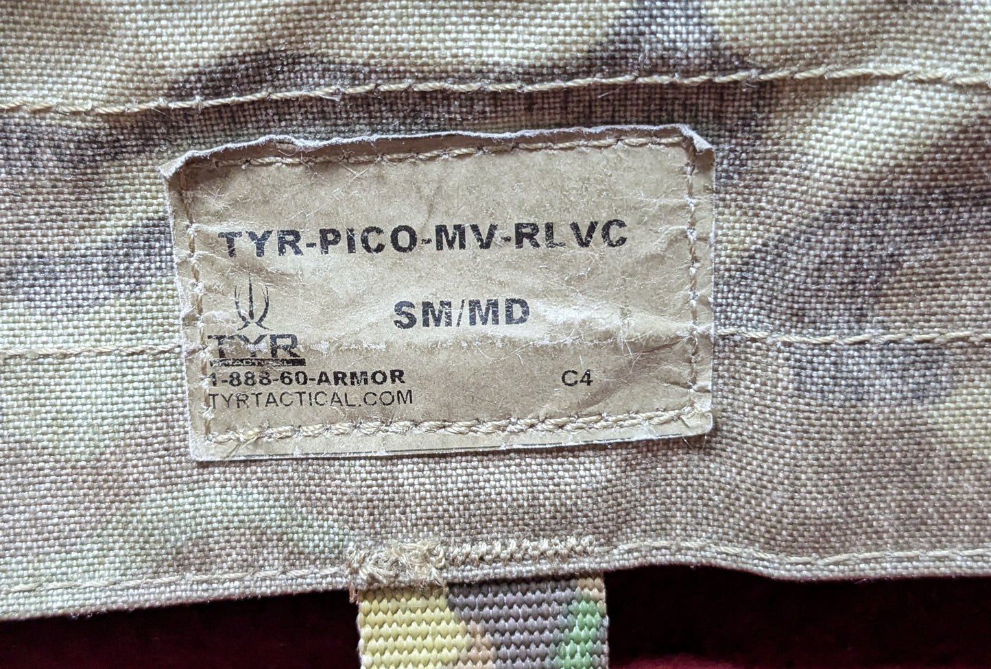Tyr-Pico-MV-RLVC Plate Carrier OCP Multicam Small/Medium (da14-25MAR31)