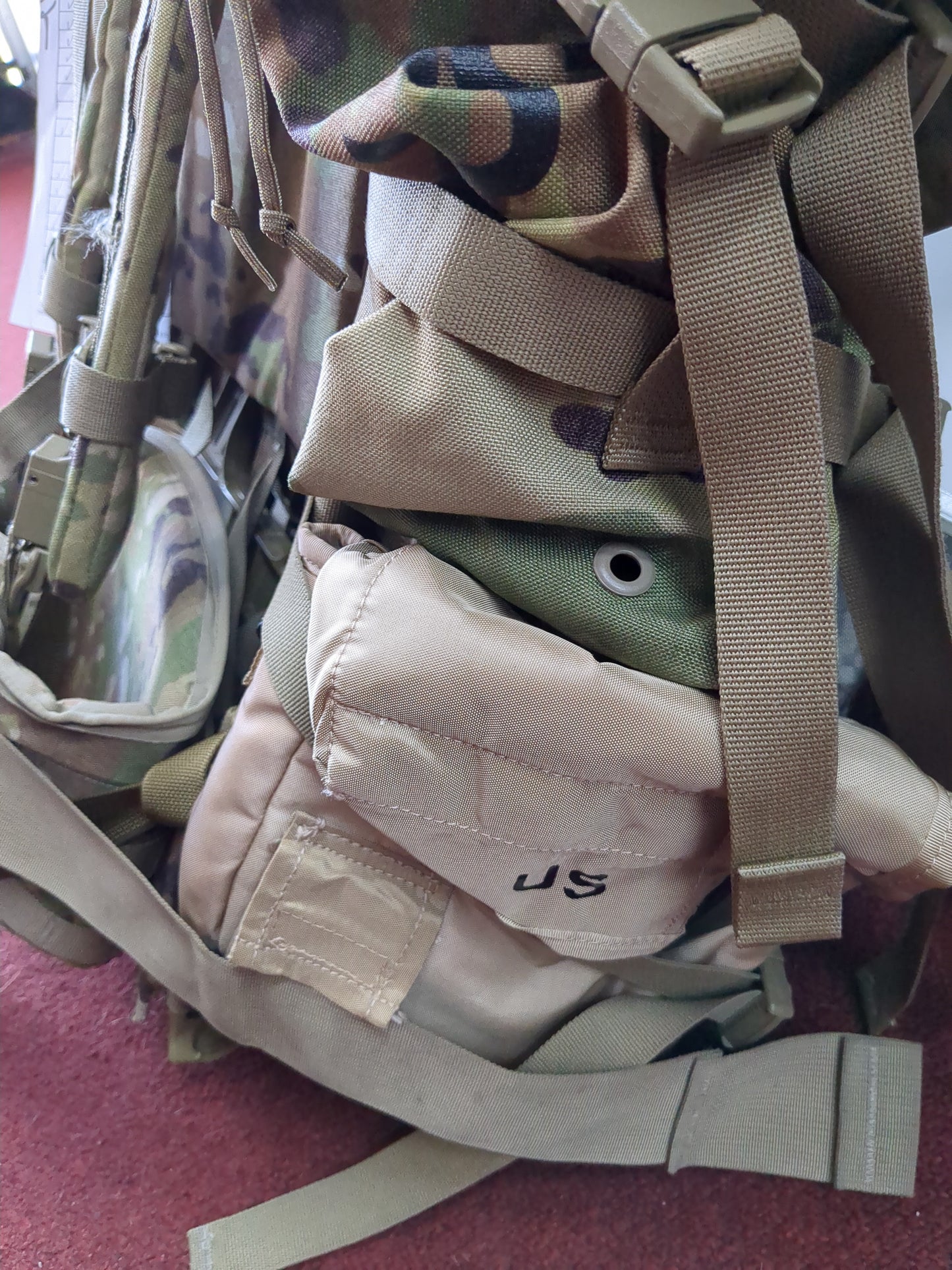 Frost MAIL-IN - v.12 "Ranger Ready" OCP Large Molle II Ruck w/ The Gibson Configuration w/ Name Tape & Cat Eyes (V12 2026-03)