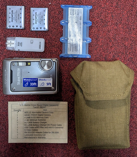USMC Squad Digital Camera Kit Tam# B0047 (DB06-25Aug08)