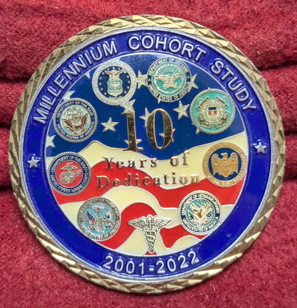 Challenge Coin Millennium Cohort Study 2001-2022 (chcc-25APR177)