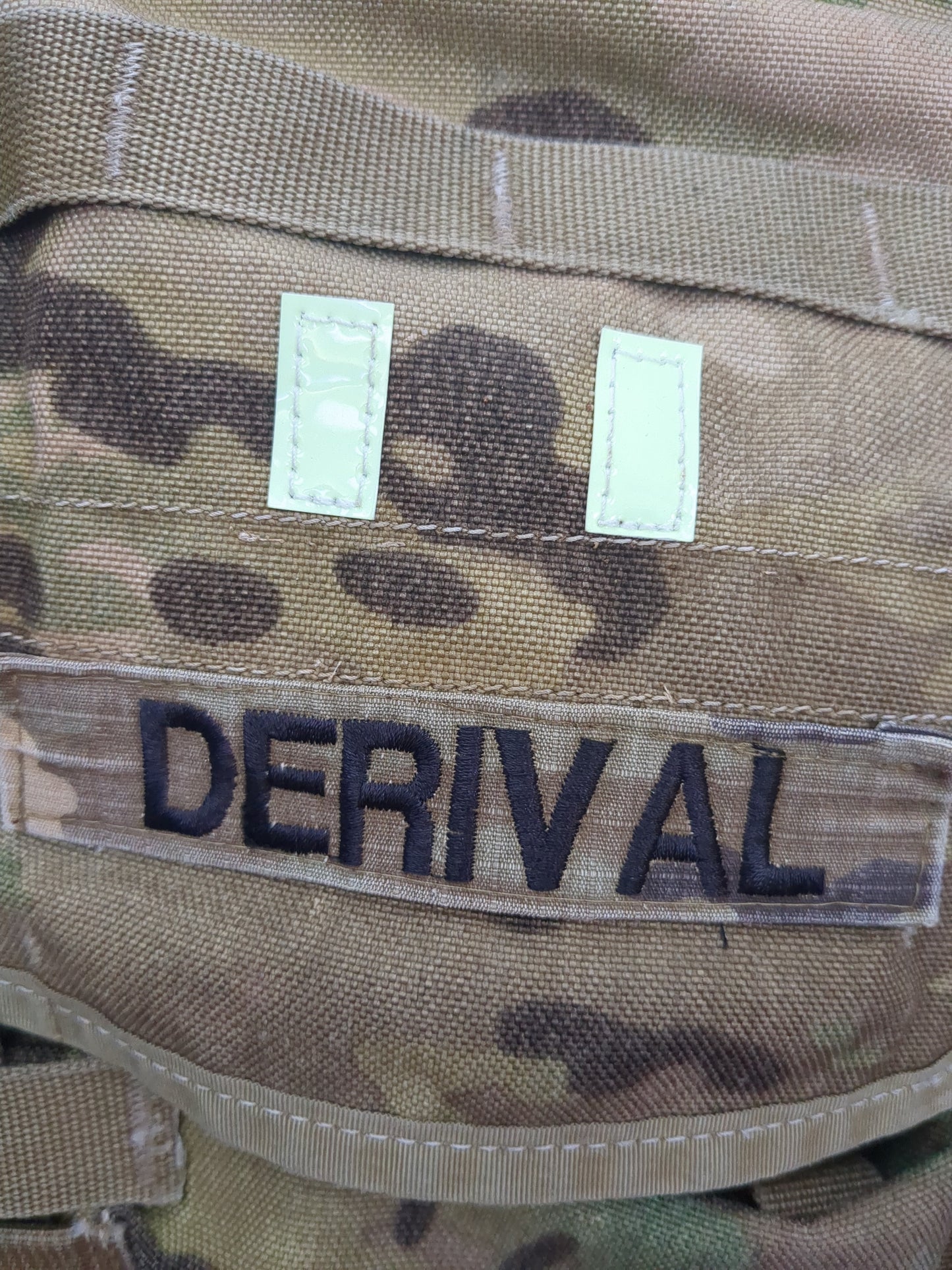 *Delatorre / Derival* MAIL-IN -  Post "Ranger Ready" OCP Large Molle II Ruck w/ The Gibson Configuration w/ Name Tape & Cat Eyes