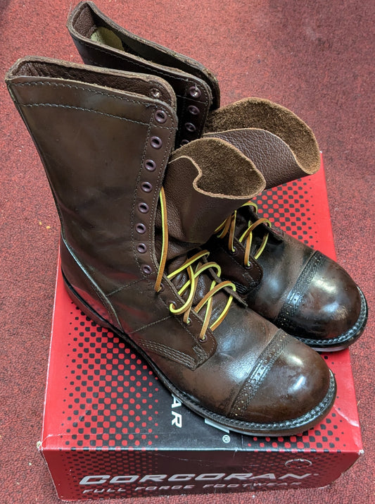 Corcoran Historic Jump Boots Brown 9.5 D (DA10-25Aug30)