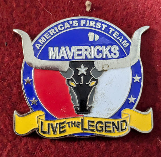 Challenge Coin America's First Team Mavericks Live the Legend Division Special Troops Battalion (25May38)