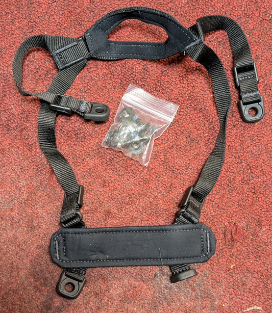 NWT Ops-Core Head-Loc ACH Retention System Large/X-Large Black (DB15-26Jan54)