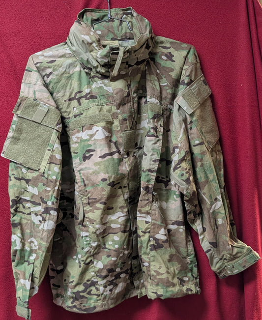 USGI Multicam Soft Shell Cold Weather Jacket Medium Reg Flame Resistant FR (DA7-25Oct39)