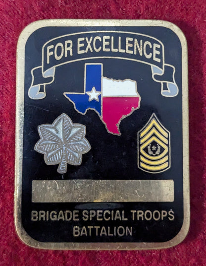 Challenge Coin Wranglers Support the Action For Excellence Brigade Special Troops Battalion (25May35)