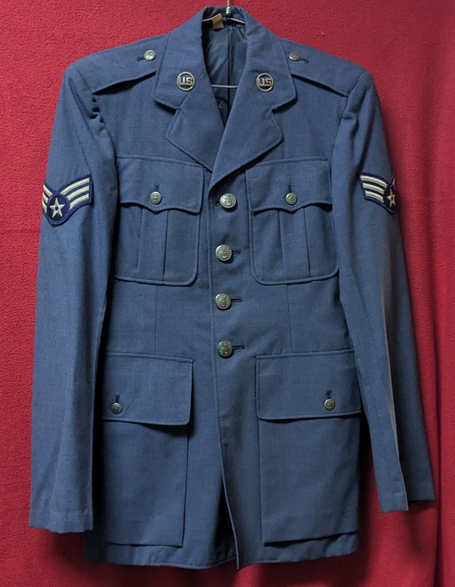 US Air Force Vintage WW2 Uniform Jacket (FB2-26Feb53)