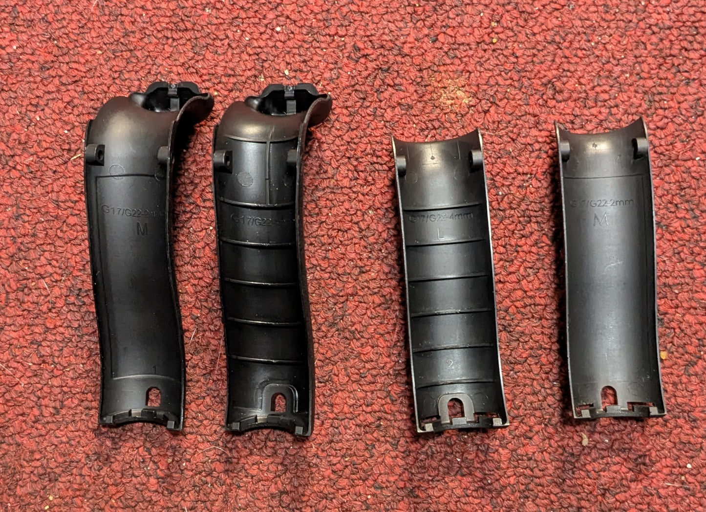 Glock G17/G22- 4mm/2mm Backstraps Assorted L/M (FA3-26Jan63)