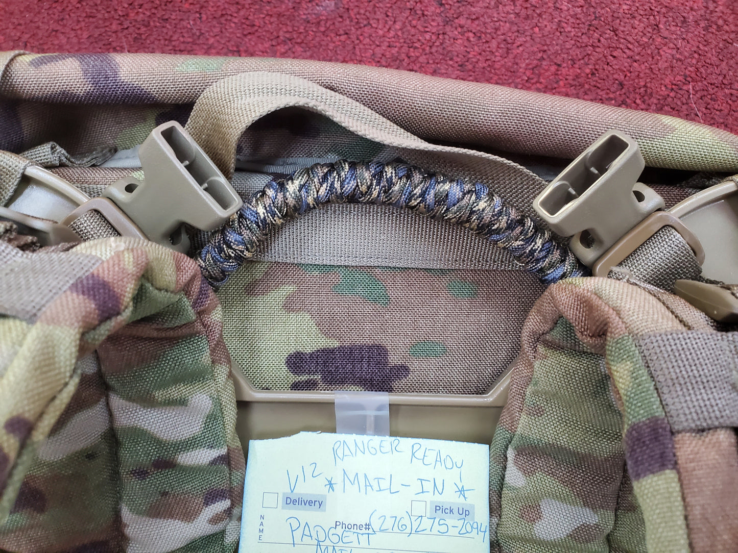 *Padgett* MAIL-IN - "Ranger Ready" OCP Large Molle II Ruck Configuration