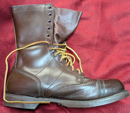 NOS Corcoran Mens 10" Historic Brown Jump Boots Mens 10.5 E (fa08-25APR102)