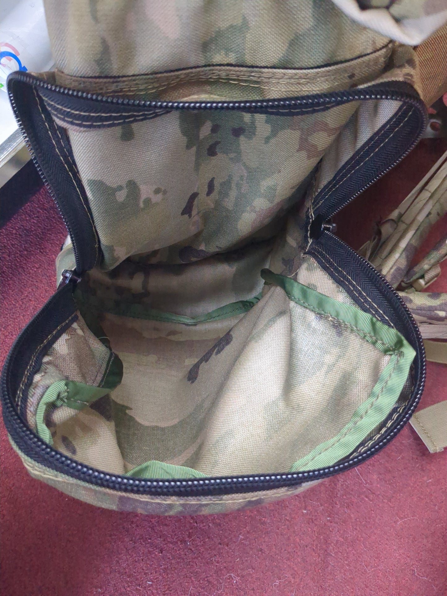 Grille Gibson Custom Ruck -  Built from Scratch - 9 Pocket Zippered Open from Bottom Malice Pack