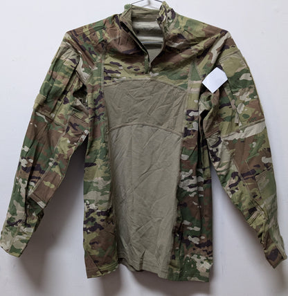 US Army 1/4 Zip Combat Shirt, OCP FRAC Medium  (da14-25MAR67)