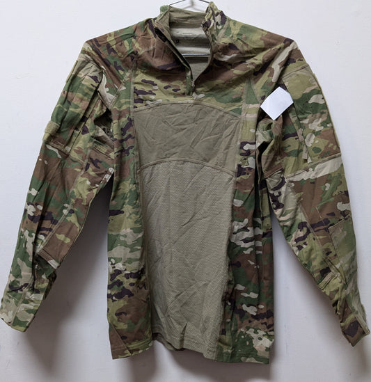 US Army 1/4 Zip Combat Shirt, OCP FRAC Medium  (da14-25MAR67)