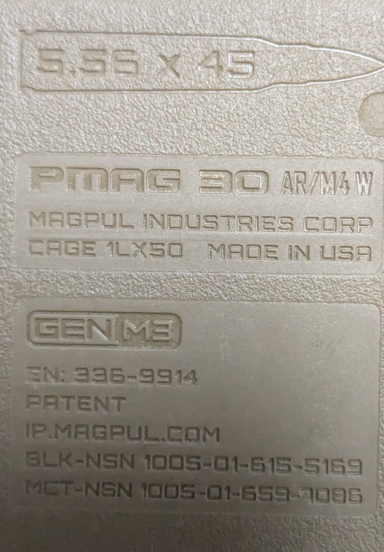 PMAG 30 GEN M3 Windowed AR/M4 W Magazine Medium Coyote Tan (FB13-26Mar77)