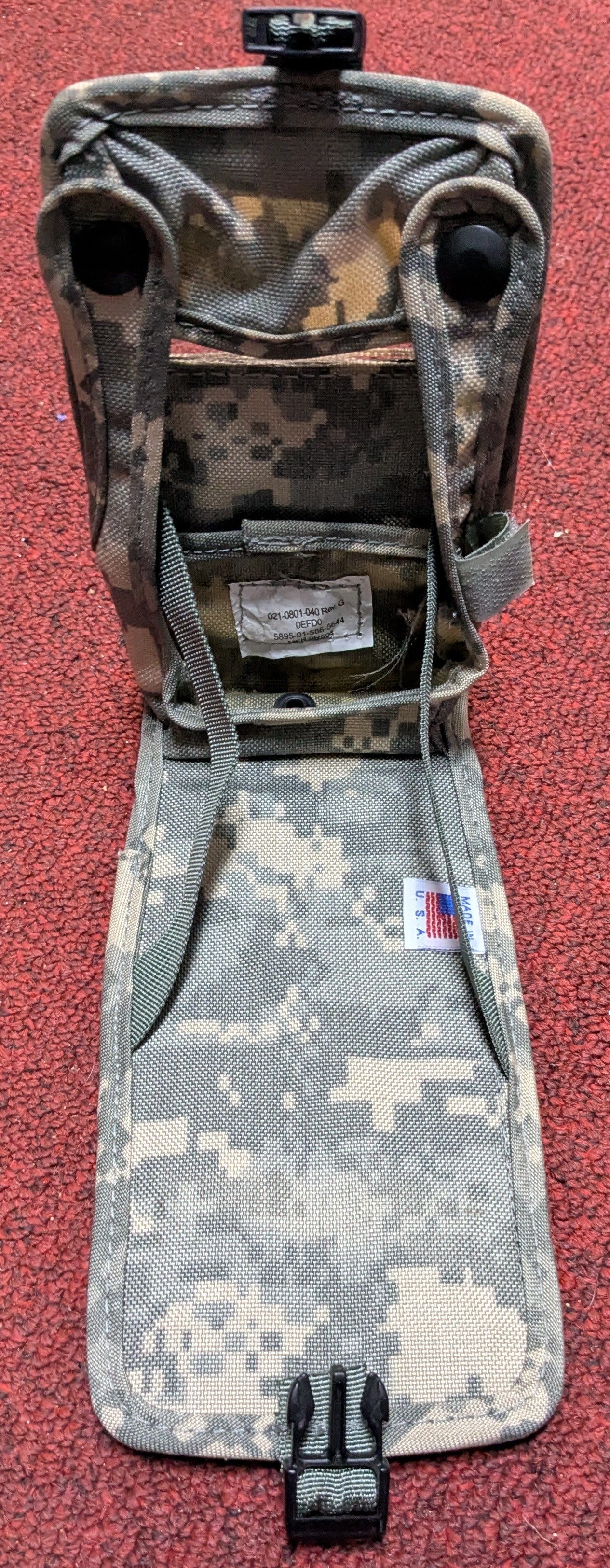 ACU Military Flip Down Electronics Admin Pouch (CA6-25Sep67)