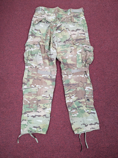 Small Regular US Army Deployment Combat Pants Multicam OCP Goodwill FRAC (db09-apg07)
