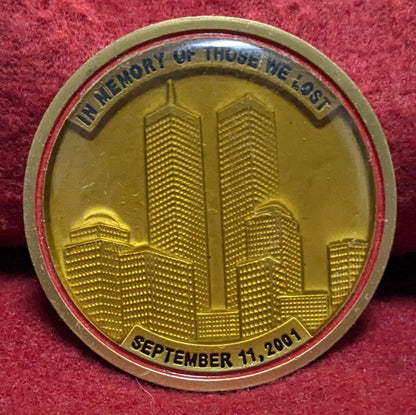 Challenge Coin 9-11 In Memory Of Those We Lost (chcc-25APR186)