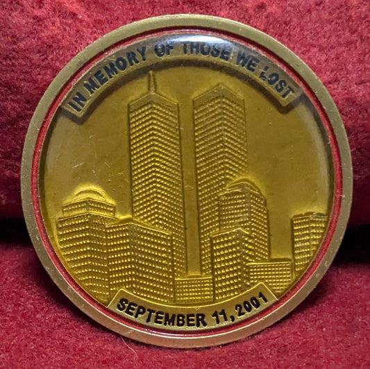 Challenge Coin 9-11 In Memory Of Those We Lost (chcc-25APR186)