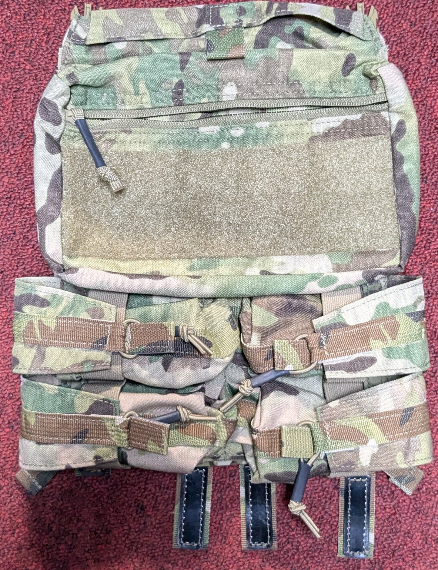 NOS LBX Tactical Banger Back Panel Plate Carrier w/Back Panel Adapter (db06-25Jun08)