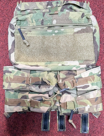 NOS LBX Tactical Banger Back Panel Plate Carrier w/Back Panel Adapter (db06-25Jun08)