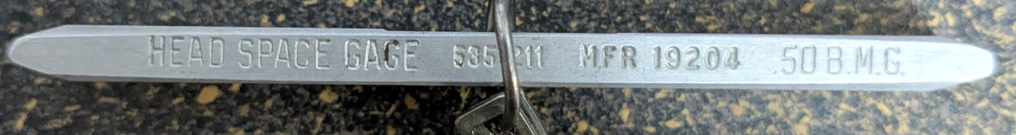 Headspace and Timing Gauge Chain .50 B.M.G.  (CA4-26Apr67)