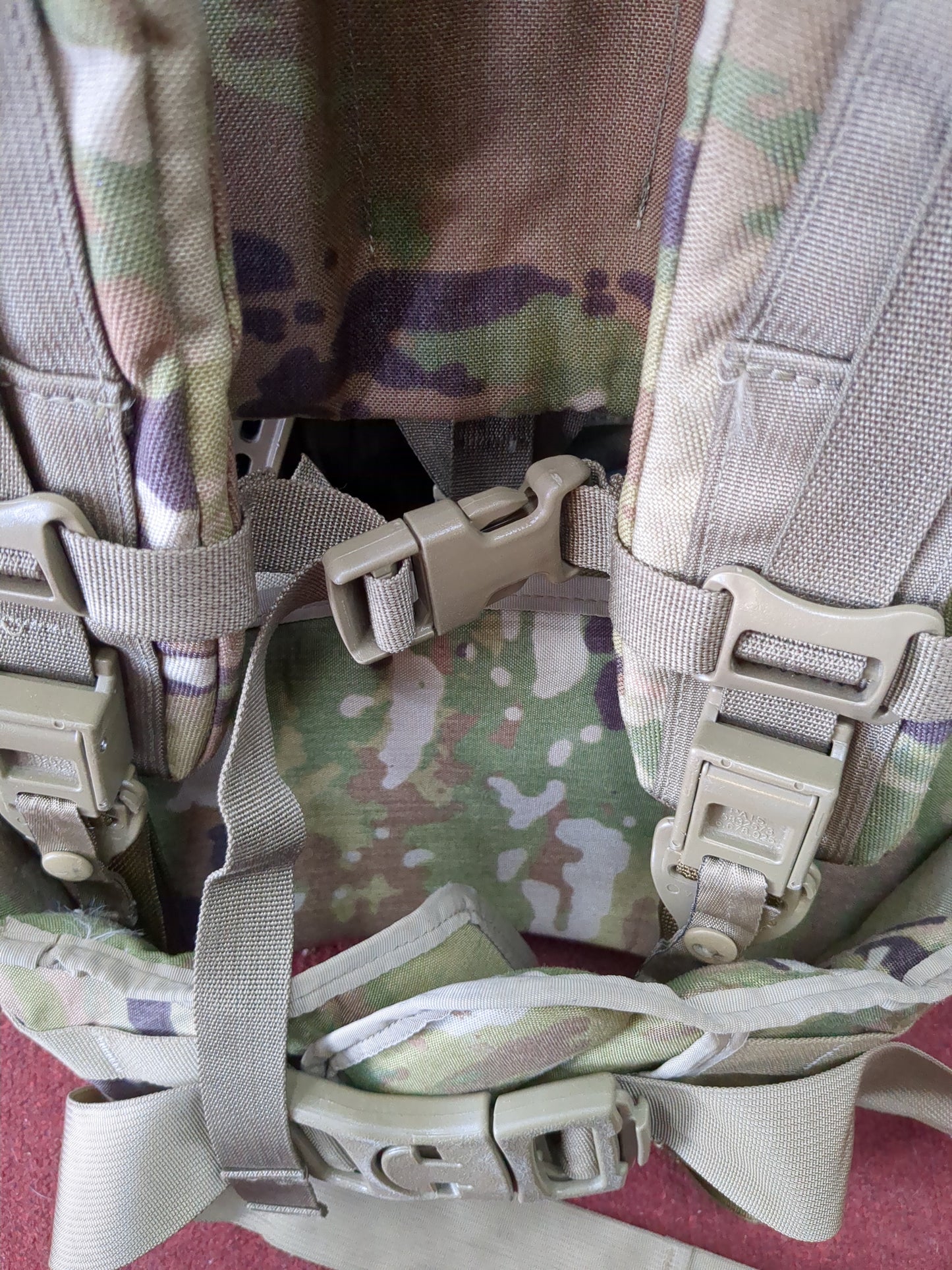 Frost MAIL-IN - v.12 "Ranger Ready" OCP Large Molle II Ruck w/ The Gibson Configuration w/ Name Tape & Cat Eyes (V12 2026-03)