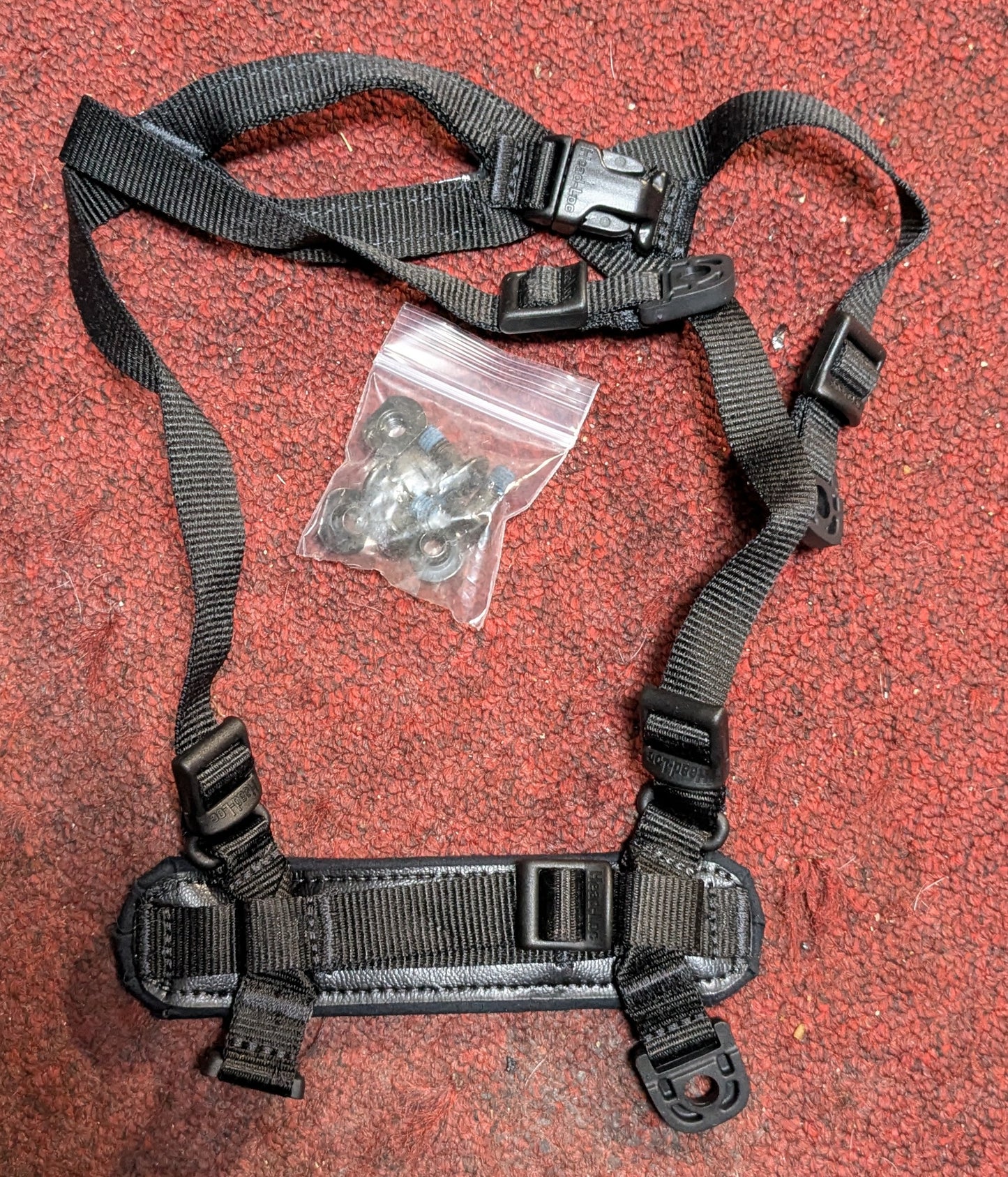NWT Ops-Core Head-Loc ACH Retention System Large/X-Large Black (DB15-26Jan54)