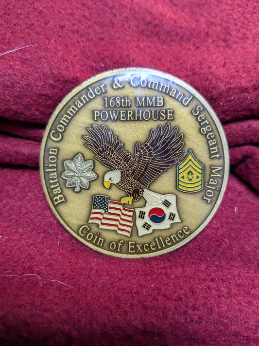 Challenge Coin 168th Mmb Multifunctional Medical (chcc-25APR154)