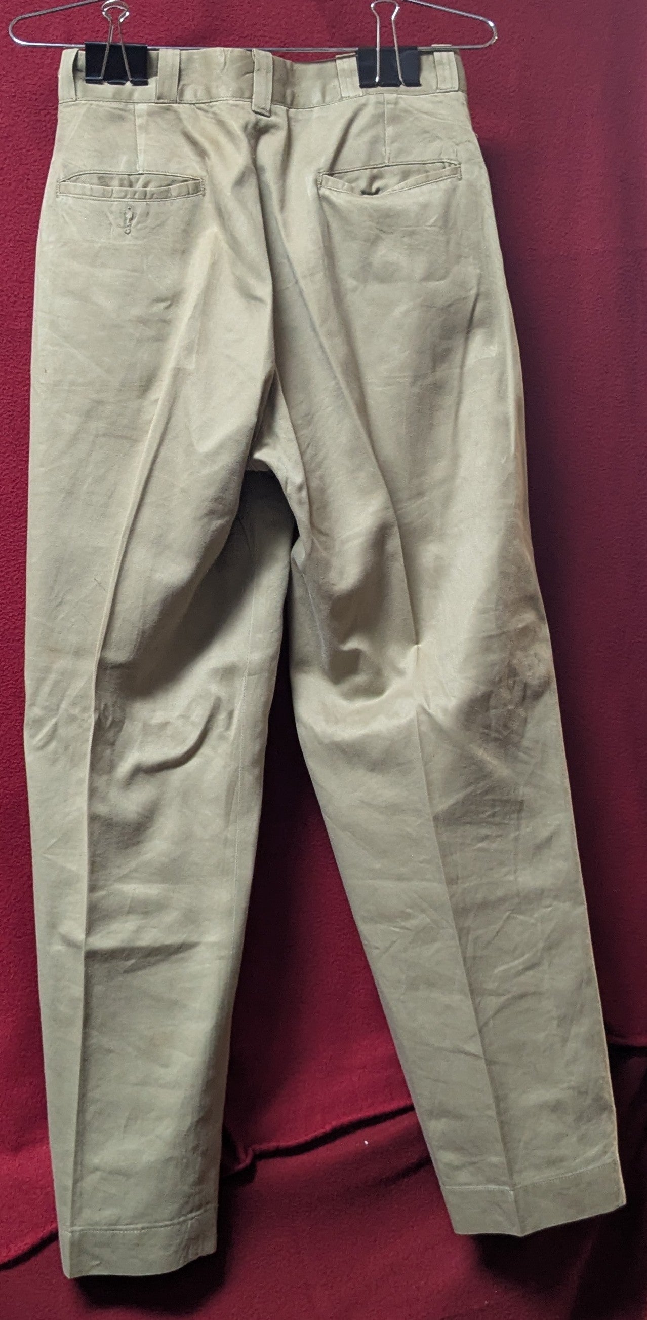Vintage Trousers Man's Cotton U.T. 29x29 (FB3-26Mar18)