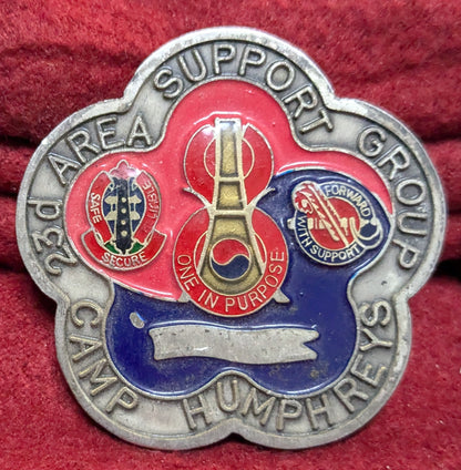 Challenge Coin US Army Korea 23rd Support Group (chcc-25APR158)