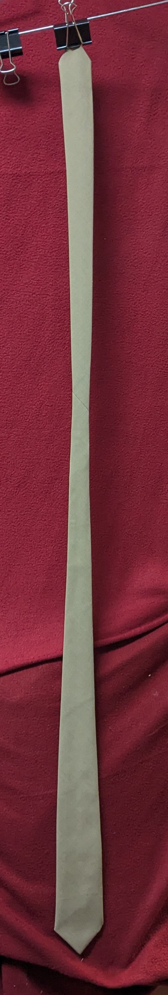 Vintage USMC Khaki Tie 53" (DC5-26Mar66)