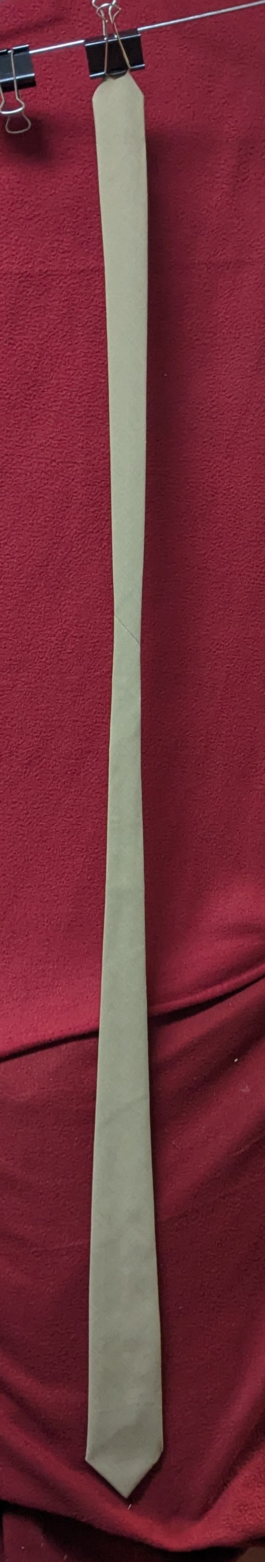 Vintage USMC Khaki Tie 53" (DC5-26Mar66)