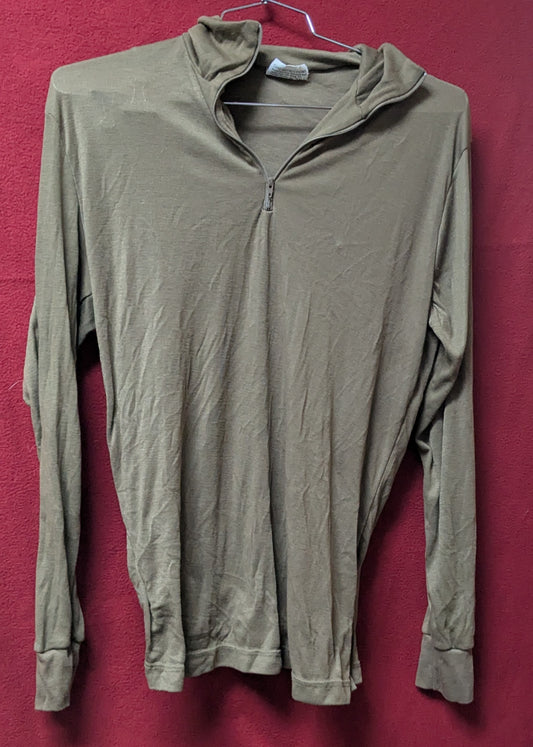 Military Issued Brown LWCWUS Polyester Undershirt (DC8-25Sep04)