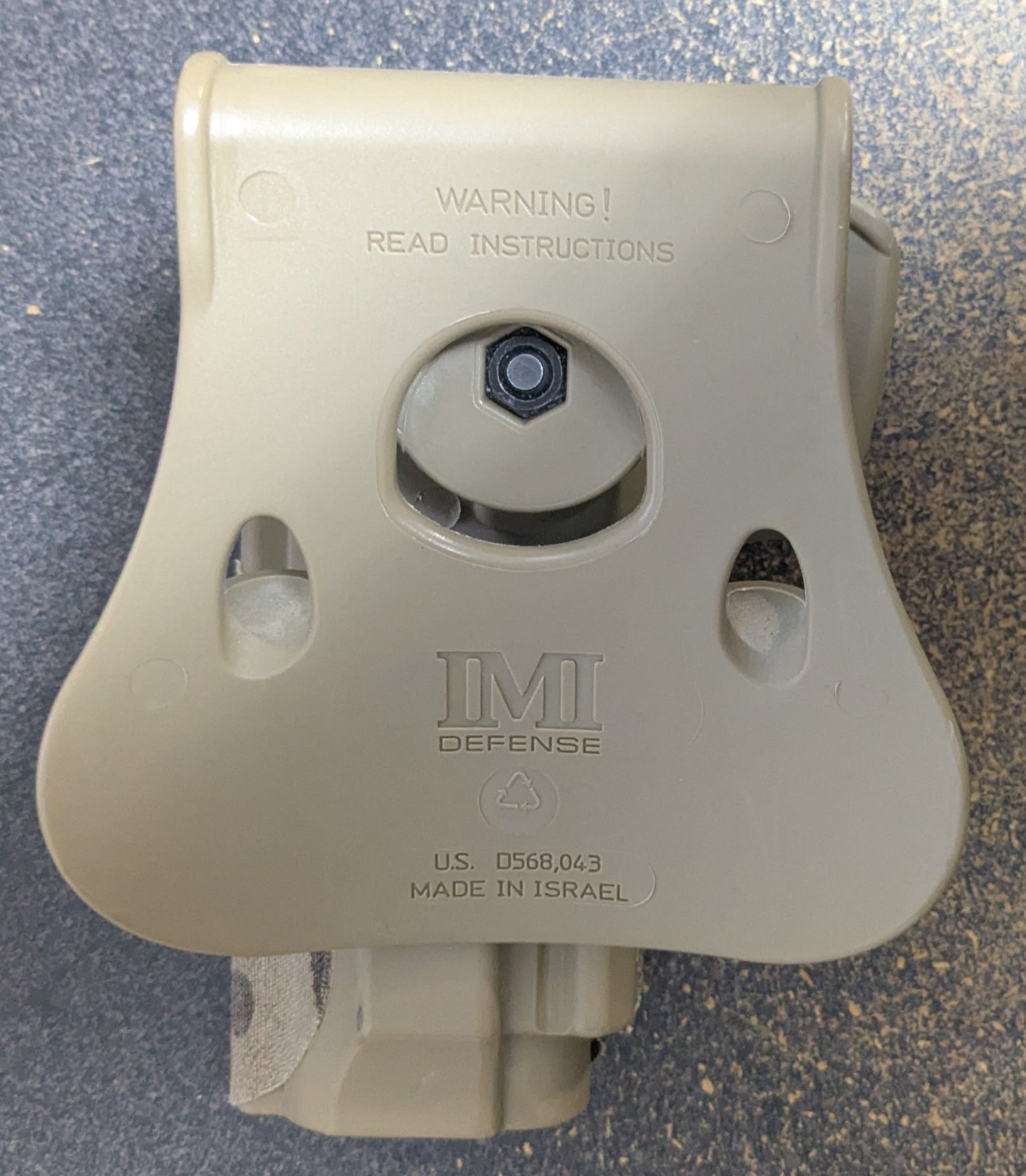 IMI Beretta 92/96 & Vertec Handgun Holster and Belt Clip Tan Right Handed (FA8-26Mar91)