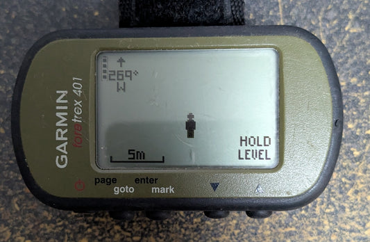 Garmin ForeTrex 401 Wrist Mounted GPS  (FA3-26Mar90)