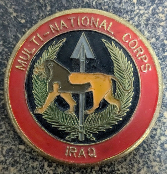 Challenge Coin Multi-National Corps Iraq (CHCC-25Jul60)