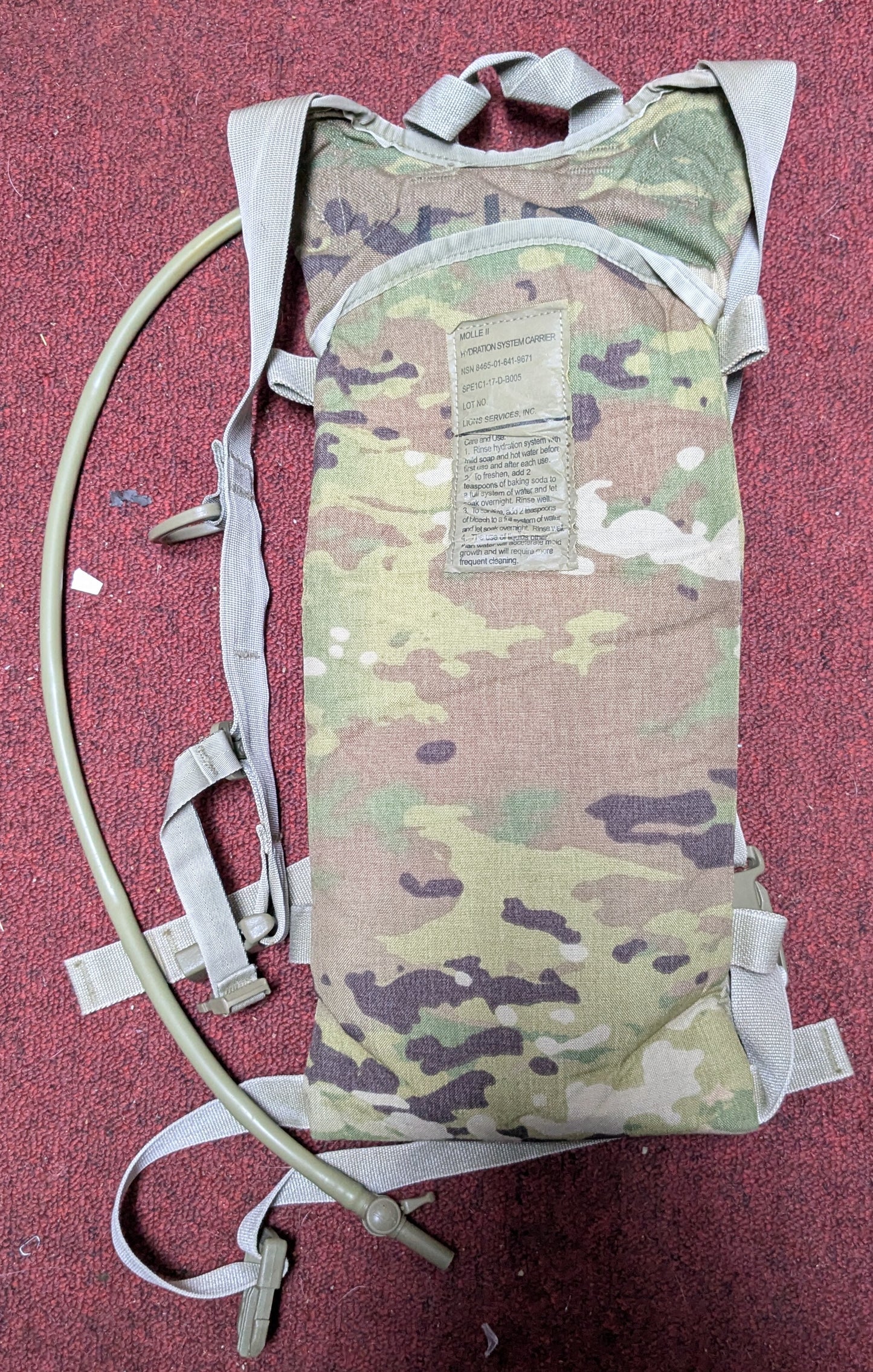 Molle II Hydration Systems Carrier OCP Multicam (DB2-26Apr48)