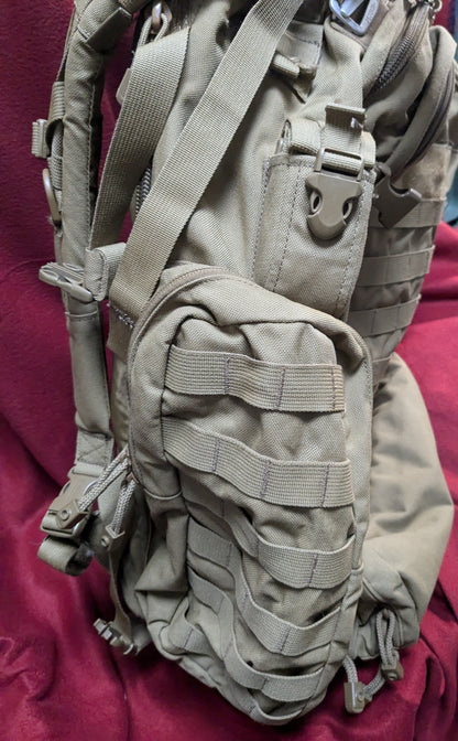 NOS Camelbak Maximum Gear BFM Airborne Jump Pack Coyote Brown 72 Hour Assault Pack (CA04-25APR44)
