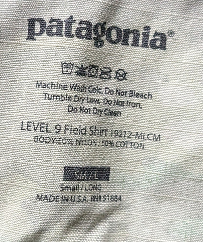 Patagonia L9 Field Shirt Small Long (cb10-25Jun98)