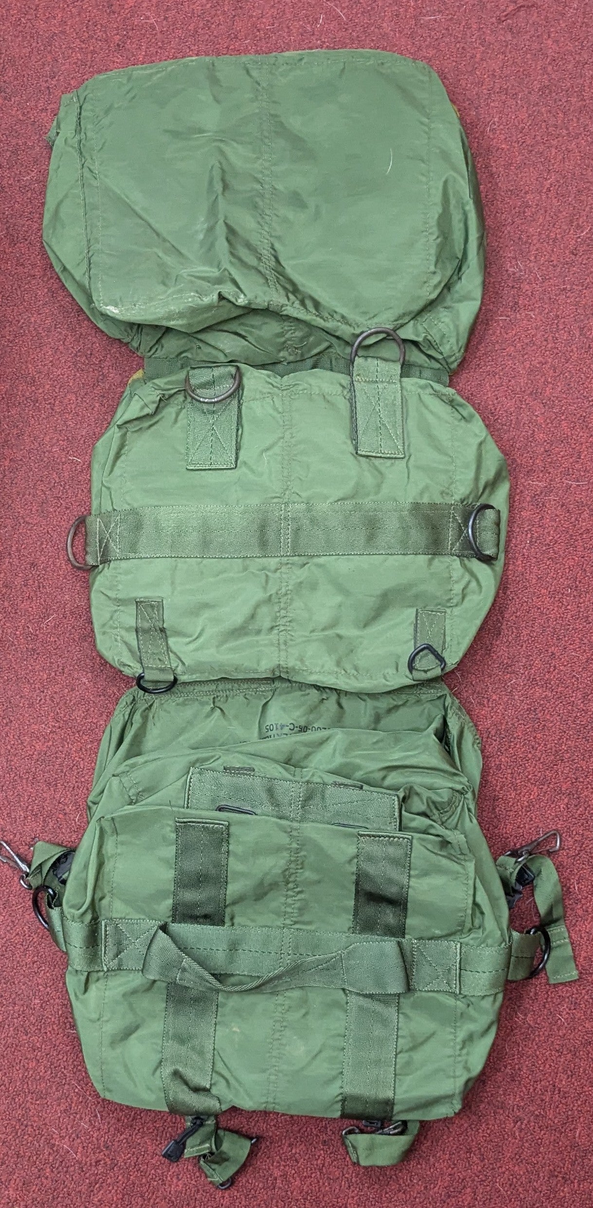 USGI Medical Instrument Case and Supply Set No.17, Case Only OD Green (FA4-26Apr32)